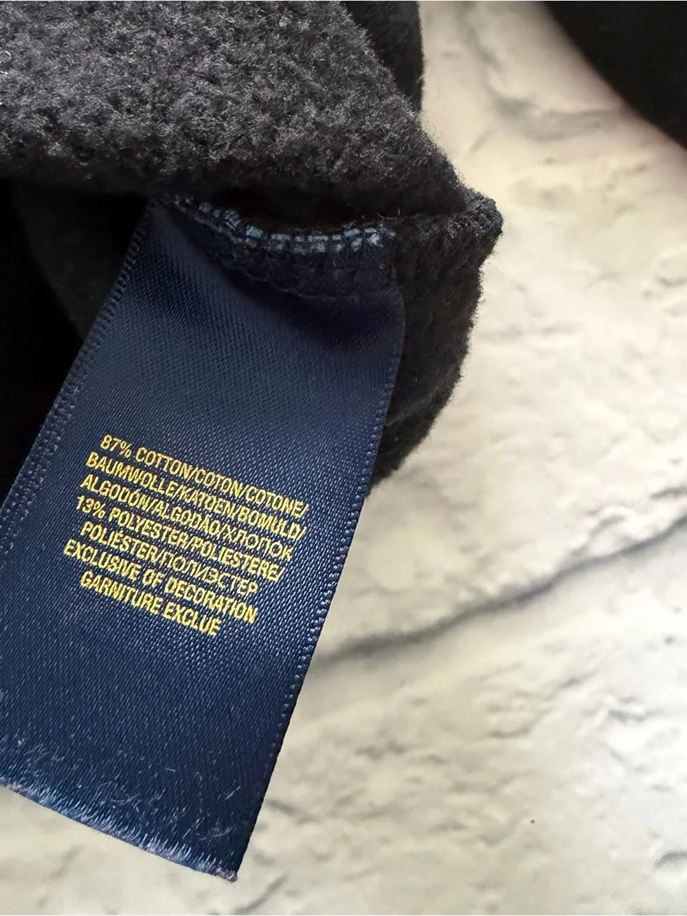 Polo Ralph Lauren Kids Sweater 4/4T | Black Crewneck